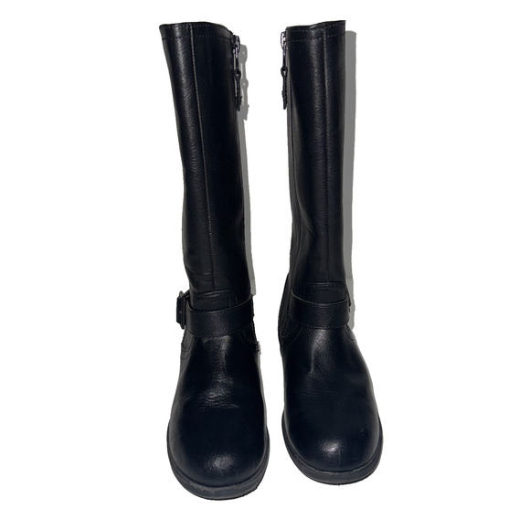 Cat & Jack Girls 3 Riding Boots Buckle Strap Fall Equestrian School Casual Basic - Picture 1 of 8